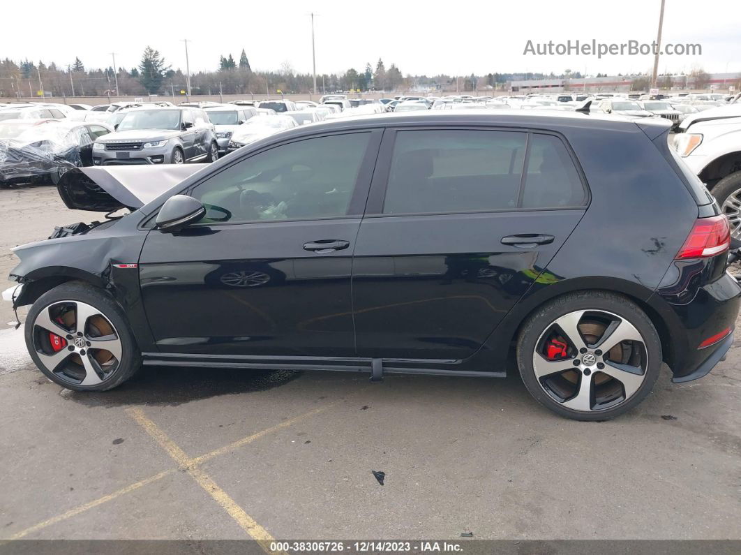 2019 Volkswagen Golf Gti 2.0t Autobahn/2.0t Rabbit Edition/2.0t S/2.0t Se Black vin: 3VW5T7AU0KM001315