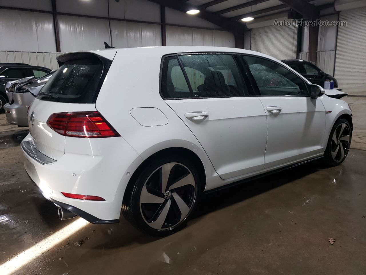 2019 Volkswagen Gti S Белый vin: 3VW5T7AU0KM011004