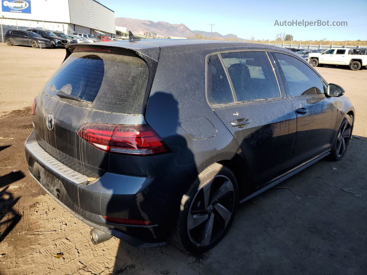 2019 Volkswagen Gti S Blue vin: 3VW5T7AU0KM016784