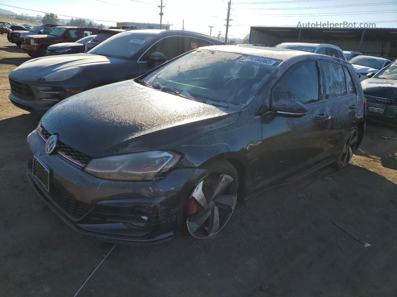 2019 Volkswagen Gti S Blue vin: 3VW5T7AU0KM016784