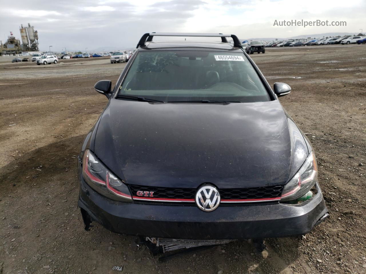 2019 Volkswagen Gti S Black vin: 3VW5T7AU0KM034198