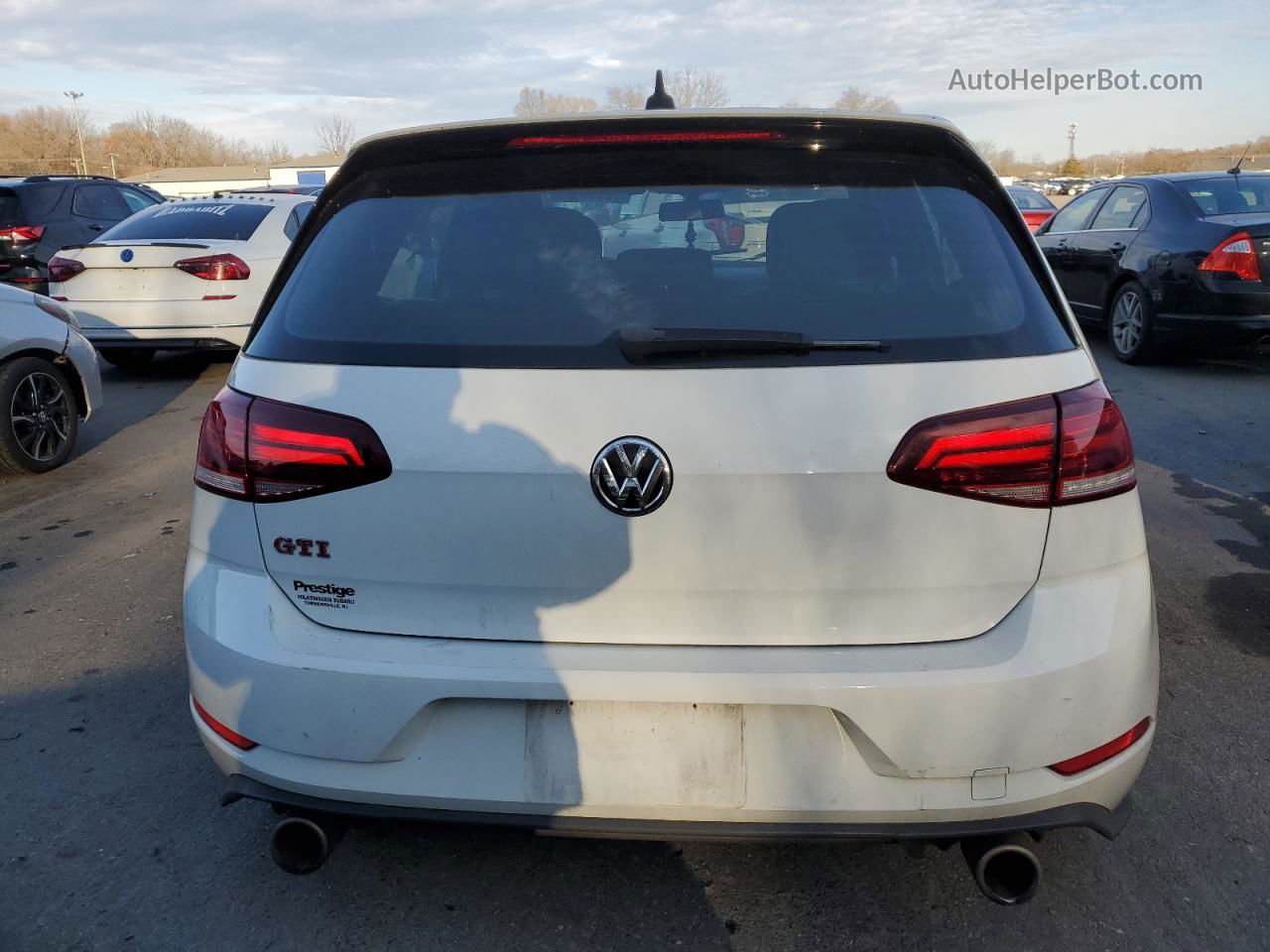 2019 Volkswagen Gti S Белый vin: 3VW5T7AU0KM037635