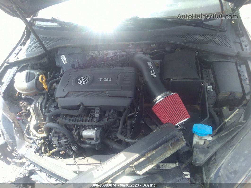 2016 Volkswagen Golf Gti Se Черный vin: 3VW5T7AU1GM056640