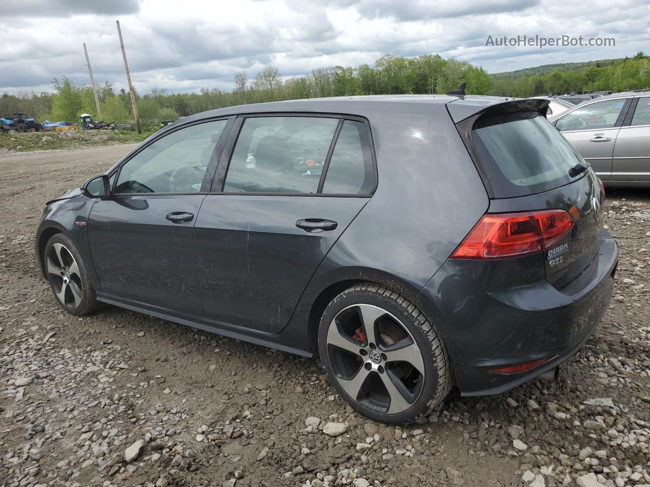 2016 Volkswagen Gti S/se Угольный vin: 3VW5T7AU1GM065256