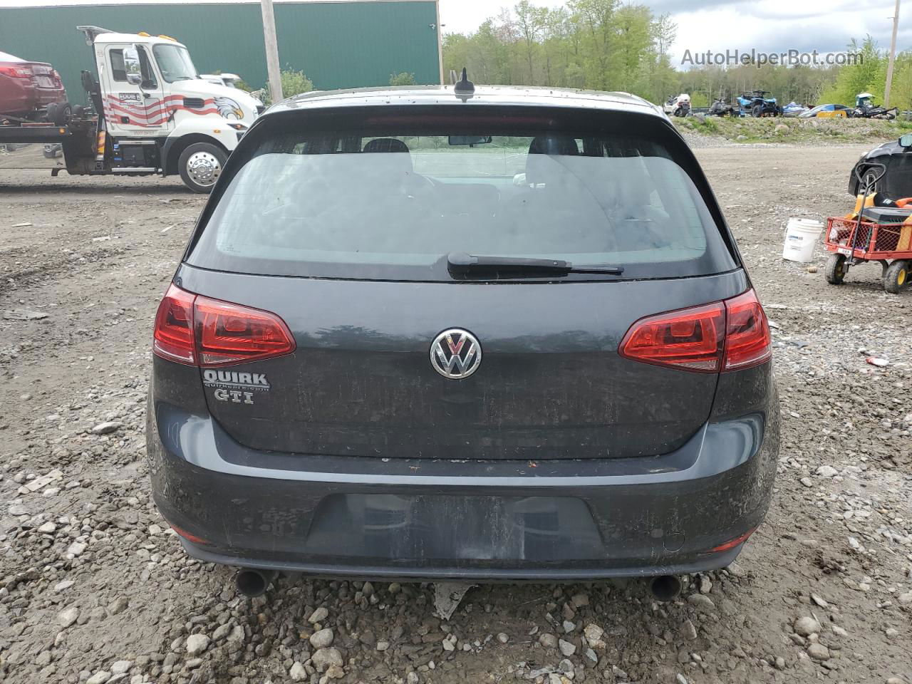 2016 Volkswagen Gti S/se Charcoal vin: 3VW5T7AU1GM065256