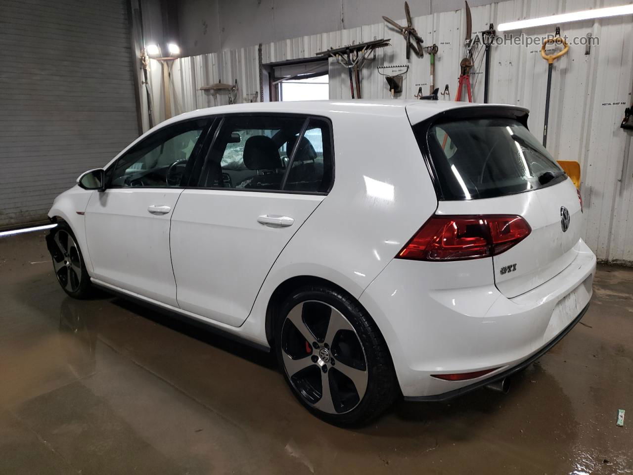 2017 Volkswagen Gti S Белый vin: 3VW5T7AU1HM005513