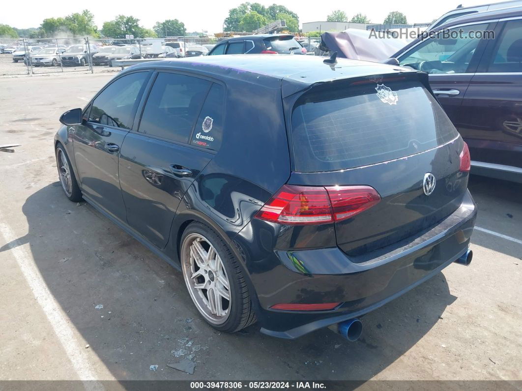 2019 Volkswagen Golf Gti 2.0t Autobahn/2.0t Rabbit Edition/2.0t S/2.0t Se Black vin: 3VW5T7AU1KM008760