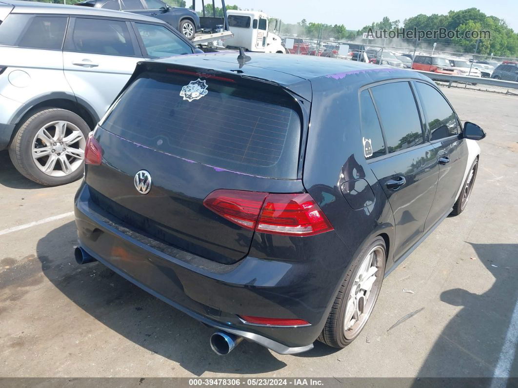 2019 Volkswagen Golf Gti 2.0t Autobahn/2.0t Rabbit Edition/2.0t S/2.0t Se Black vin: 3VW5T7AU1KM008760