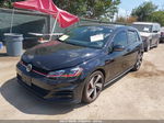 2019 Volkswagen Golf Gti S/se/autobahn Black vin: 3VW5T7AU1KM010119