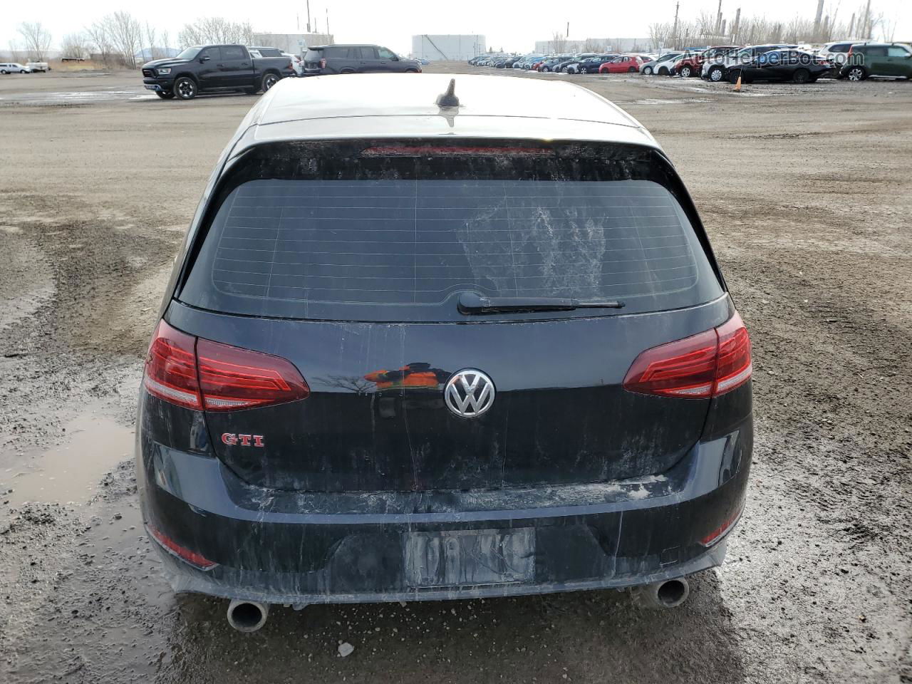 2019 Volkswagen Gti S Black vin: 3VW5T7AU1KM024912