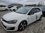 2015 Volkswagen Gti  White vin: 3VW5T7AU2FM016503