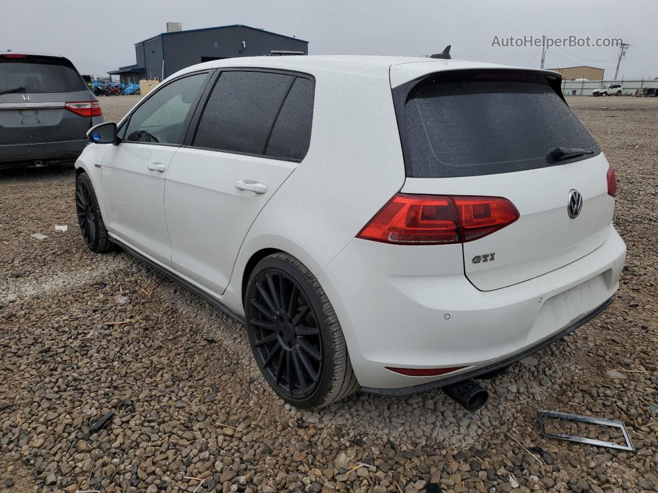 2015 Volkswagen Gti  Белый vin: 3VW5T7AU2FM023063