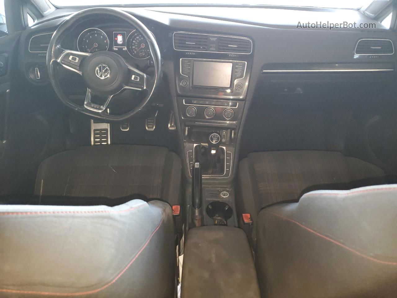 2016 Volkswagen Gti S/se Синий vin: 3VW5T7AU2GM015353