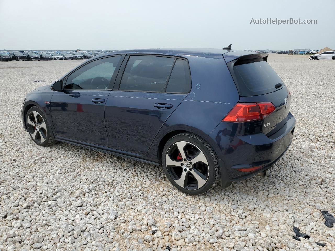 2016 Volkswagen Gti S/se Синий vin: 3VW5T7AU2GM020715