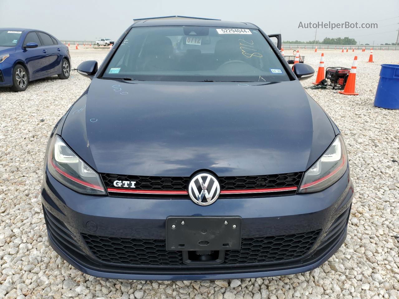 2016 Volkswagen Gti S/se Синий vin: 3VW5T7AU2GM020715