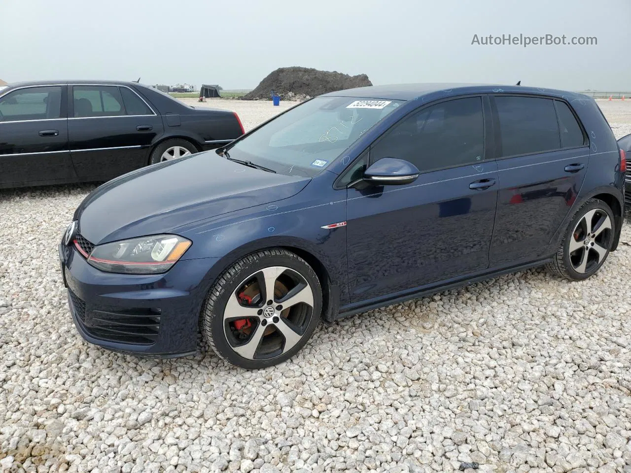 2016 Volkswagen Gti S/se Синий vin: 3VW5T7AU2GM020715