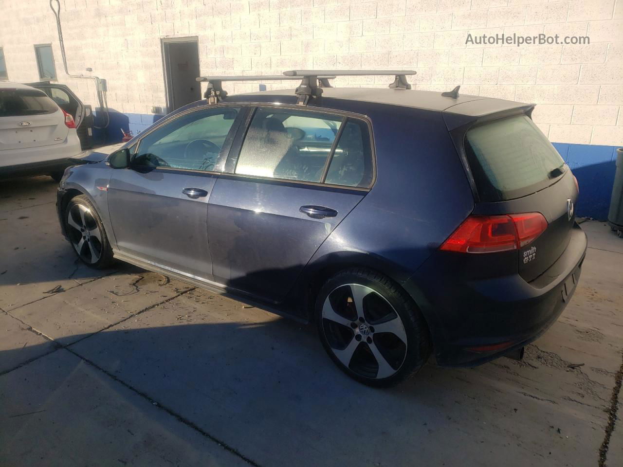 2017 Volkswagen Gti S Blue vin: 3VW5T7AU2HM001972