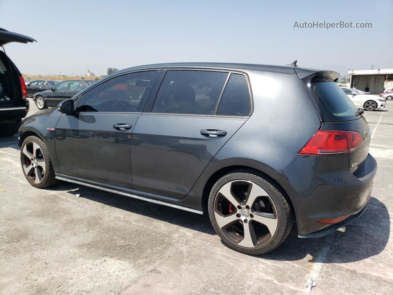 2015 Volkswagen Gti  Charcoal vin: 3VW5T7AU3FM104413