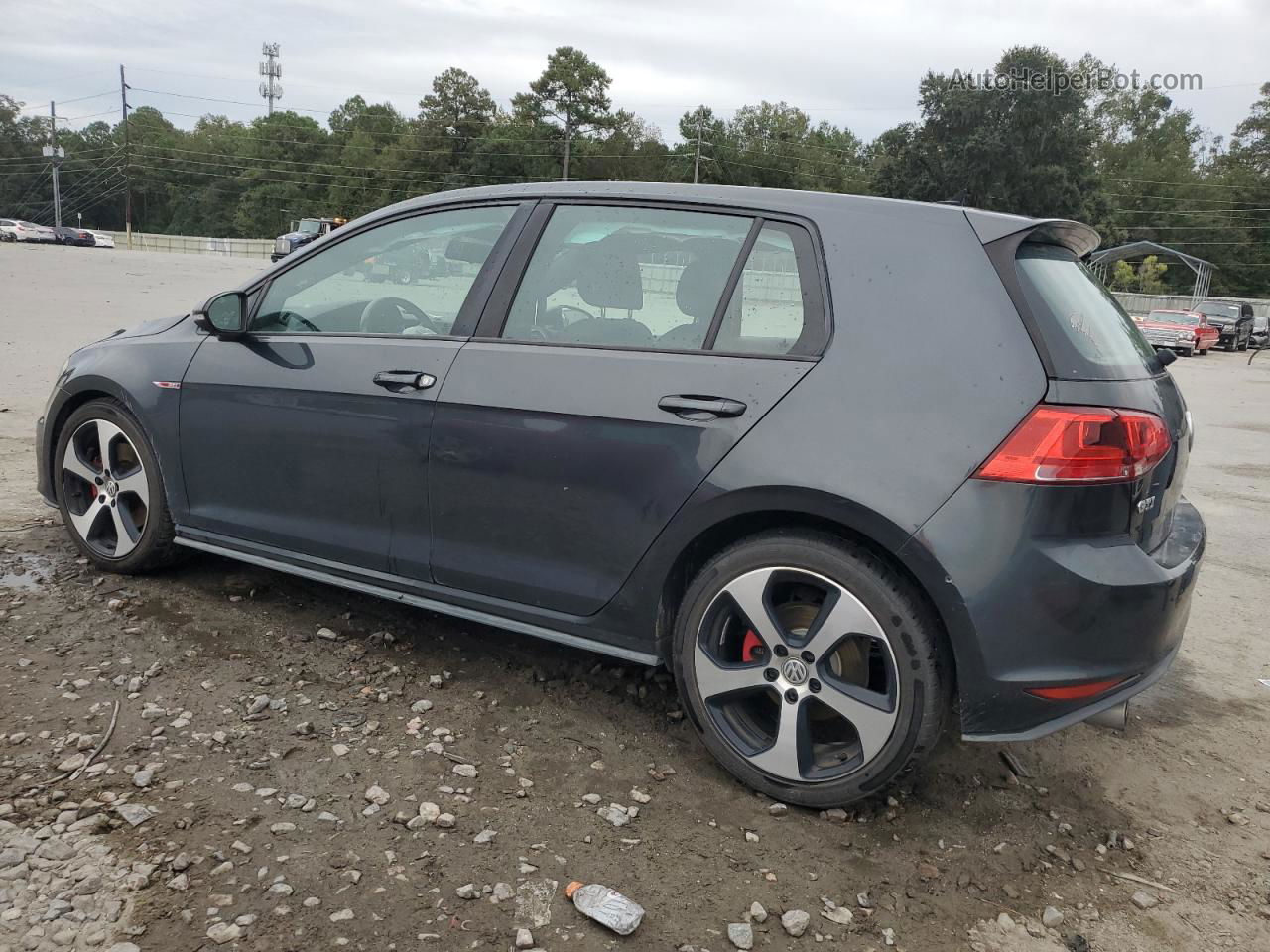 2017 Volkswagen Gti S Gray vin: 3VW5T7AU3HM029831