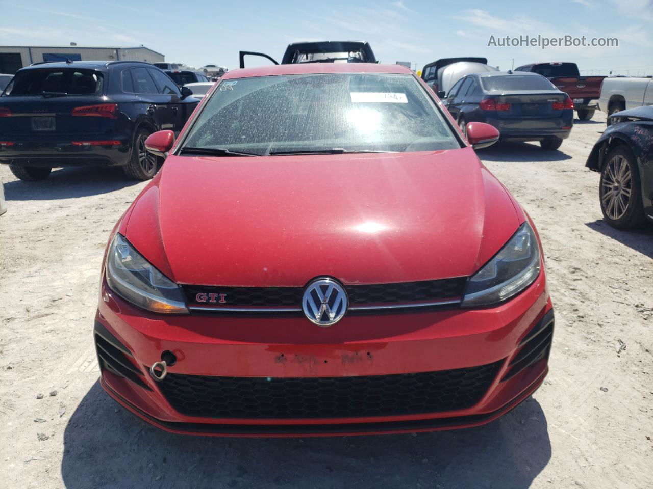 2019 Volkswagen Gti S Red vin: 3VW5T7AU3KM016925