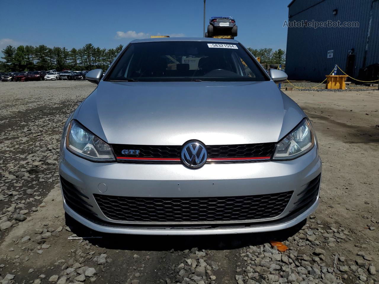 2016 Volkswagen Gti S/se Серебряный vin: 3VW5T7AU4GM019601