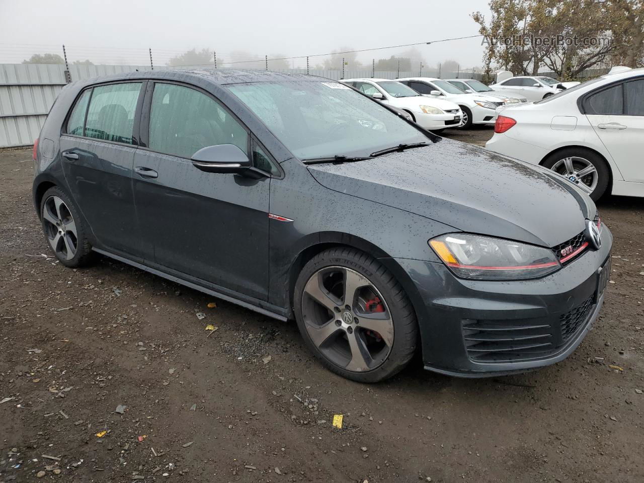 2016 Volkswagen Gti S/se Серый vin: 3VW5T7AU4GM034387