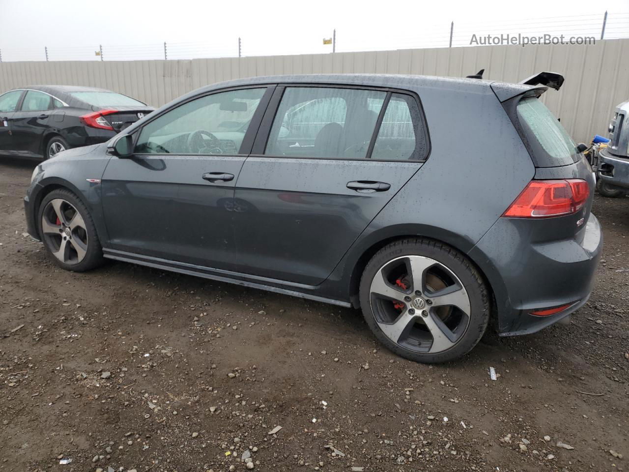 2016 Volkswagen Gti S/se Серый vin: 3VW5T7AU4GM034387