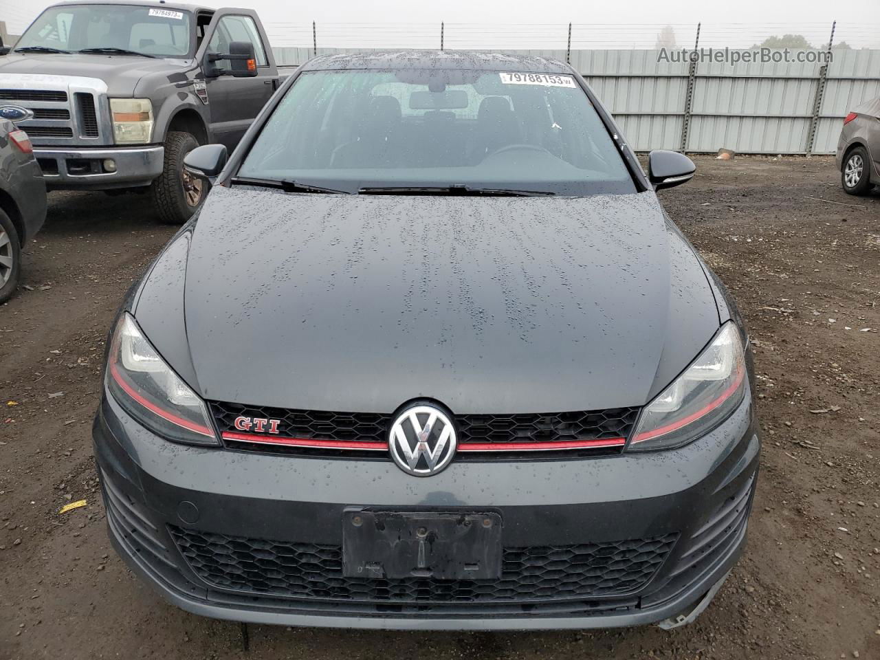 2016 Volkswagen Gti S/se Серый vin: 3VW5T7AU4GM034387