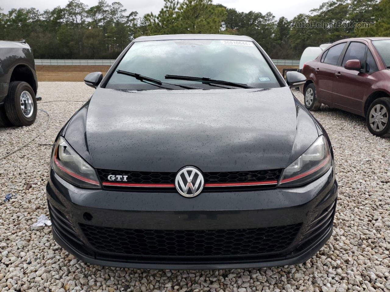 2016 Volkswagen Gti S/se Черный vin: 3VW5T7AU4GM069821