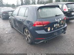 2019 Volkswagen Golf Gti 2.0t Autobahn/2.0t Rabbit Edition/2.0t S/2.0t Se Blue vin: 3VW5T7AU4KM021650