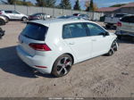 2019 Volkswagen Golf Gti S/se/autobahn White vin: 3VW5T7AU4KM025732