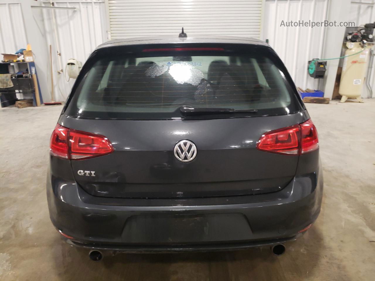 2015 Volkswagen Gti  Gray vin: 3VW5T7AU5FM083404