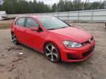 2017 Volkswagen Gti S Красный vin: 3VW5T7AU5HM077217