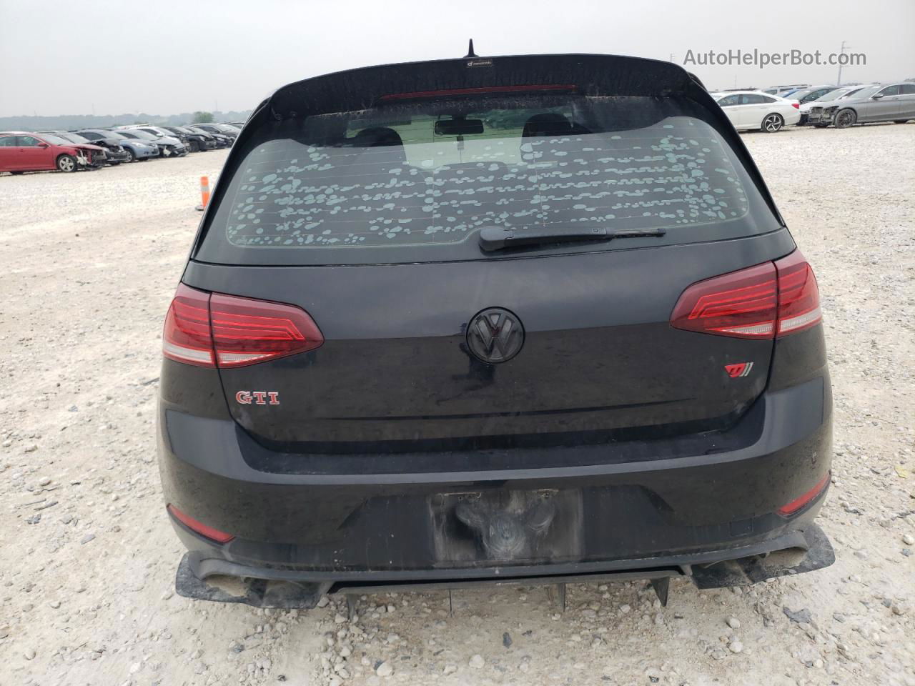 2019 Volkswagen Gti S Black vin: 3VW5T7AU5KM026002