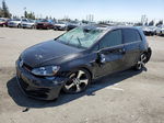 2015 Volkswagen Gti  Black vin: 3VW5T7AU6FM002085