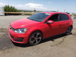 2015 Volkswagen Gti  Красный vin: 3VW5T7AU6FM078471