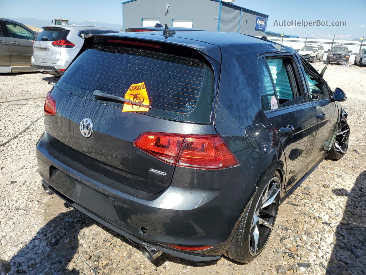 2016 Volkswagen Gti S/se Black vin: 3VW5T7AU6GM019793