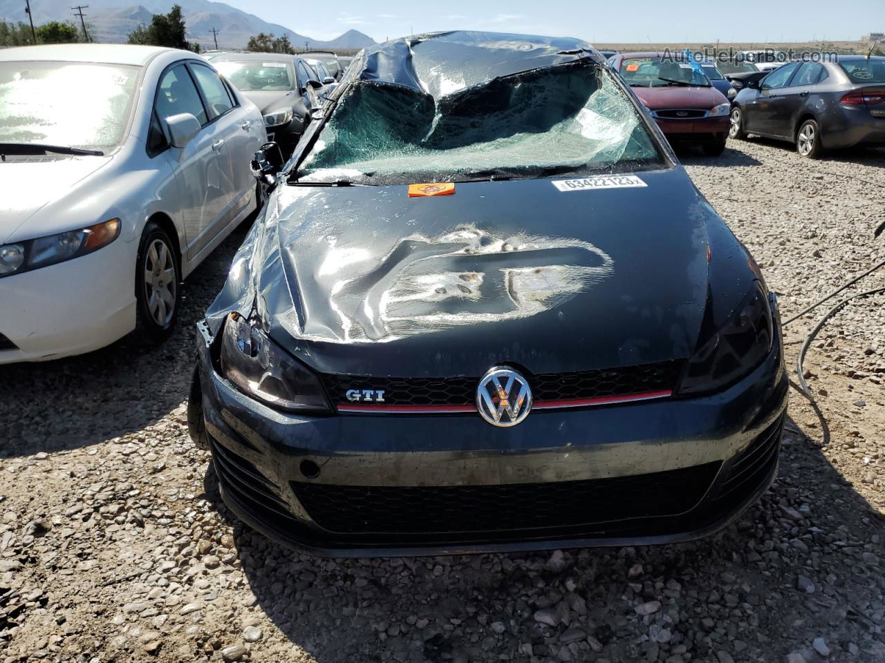 2016 Volkswagen Gti S/se Black vin: 3VW5T7AU6GM019793