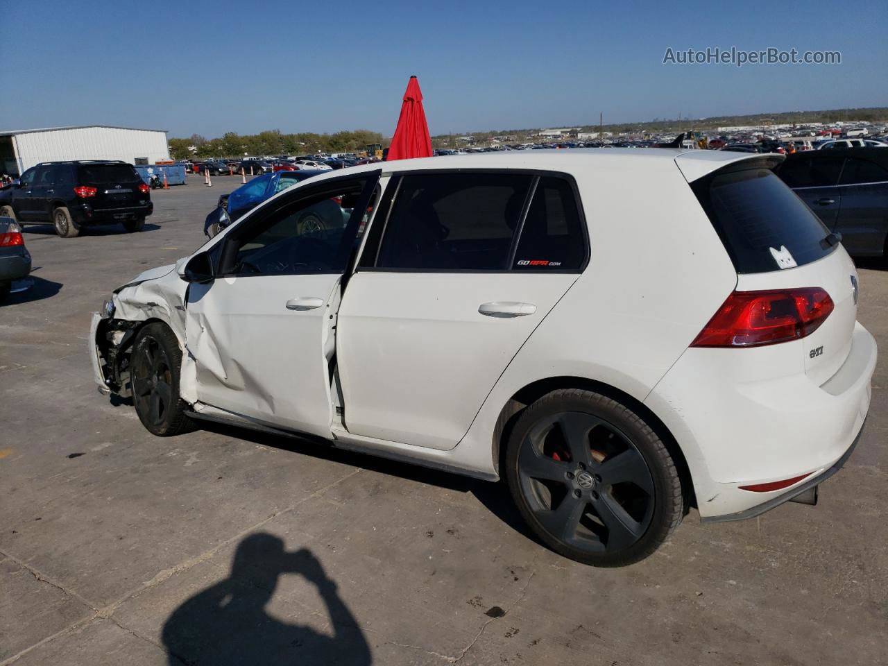 2016 Volkswagen Gti S/se Белый vin: 3VW5T7AU6GM042782