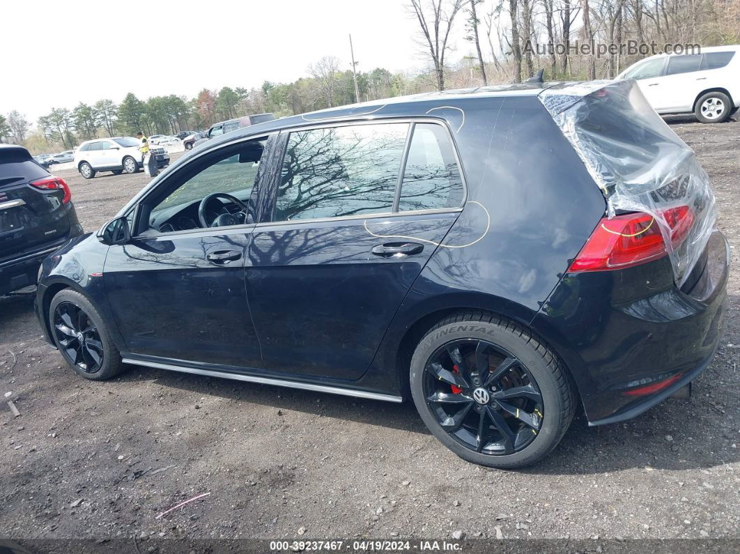 2017 Volkswagen Golf Gti S 4-door Black vin: 3VW5T7AU6HM002428