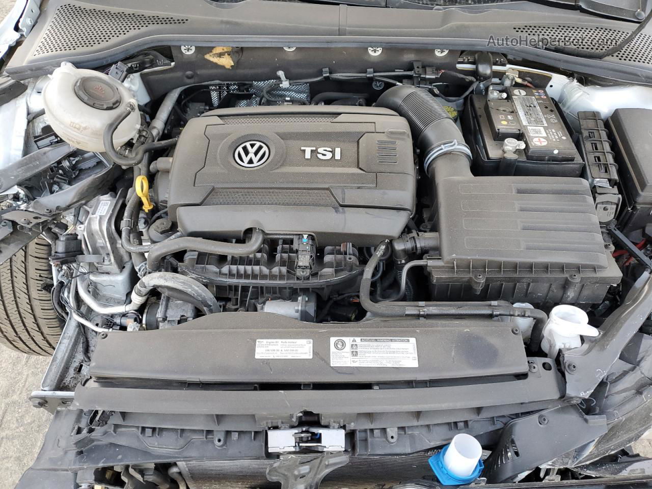 2019 Volkswagen Gti S Серебряный vin: 3VW5T7AU6KM003229
