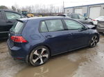 2016 Volkswagen Gti S/se Blue vin: 3VW5T7AU7GM002047