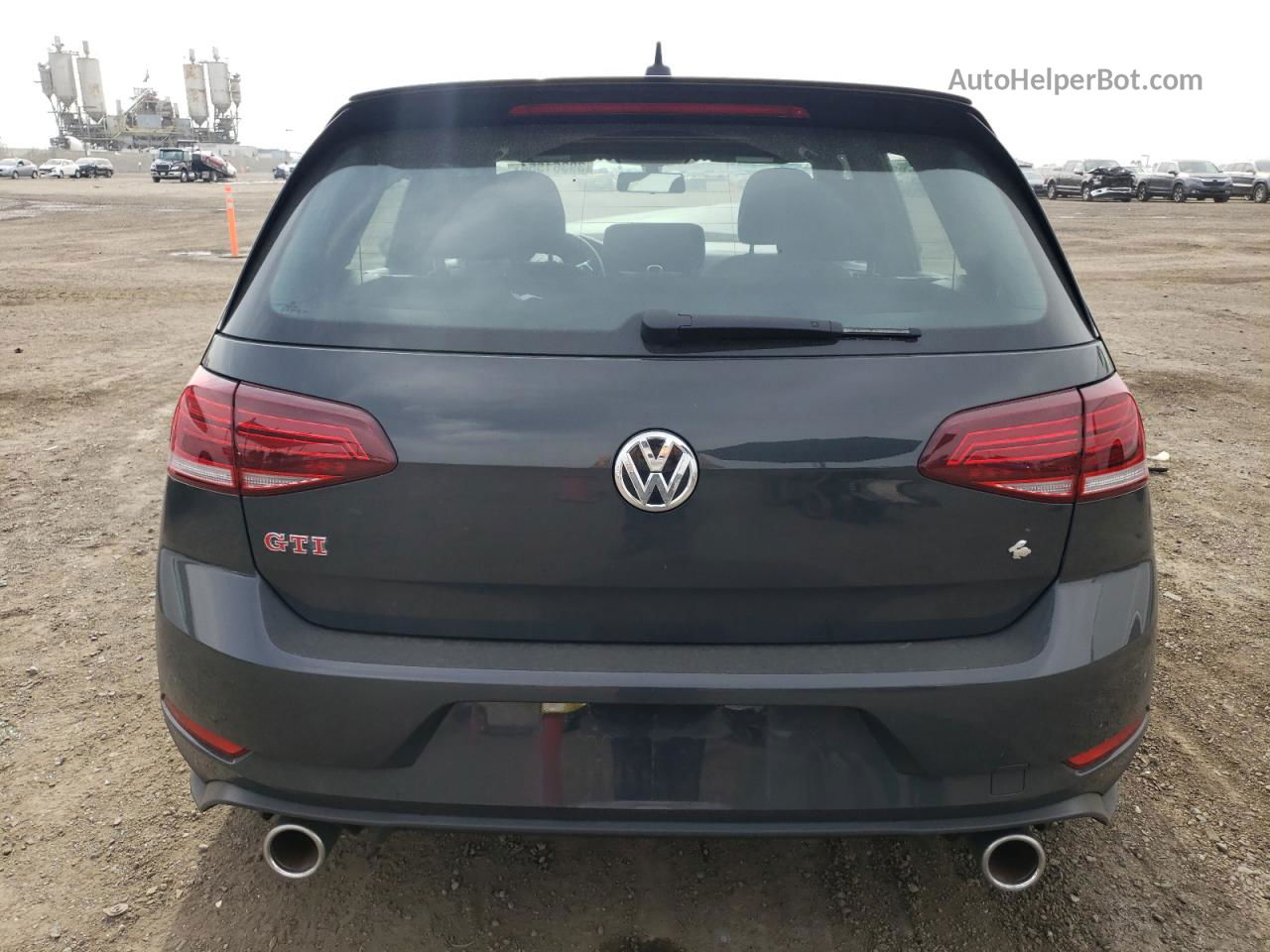 2019 Volkswagen Gti S Gray vin: 3VW5T7AU7KM004678