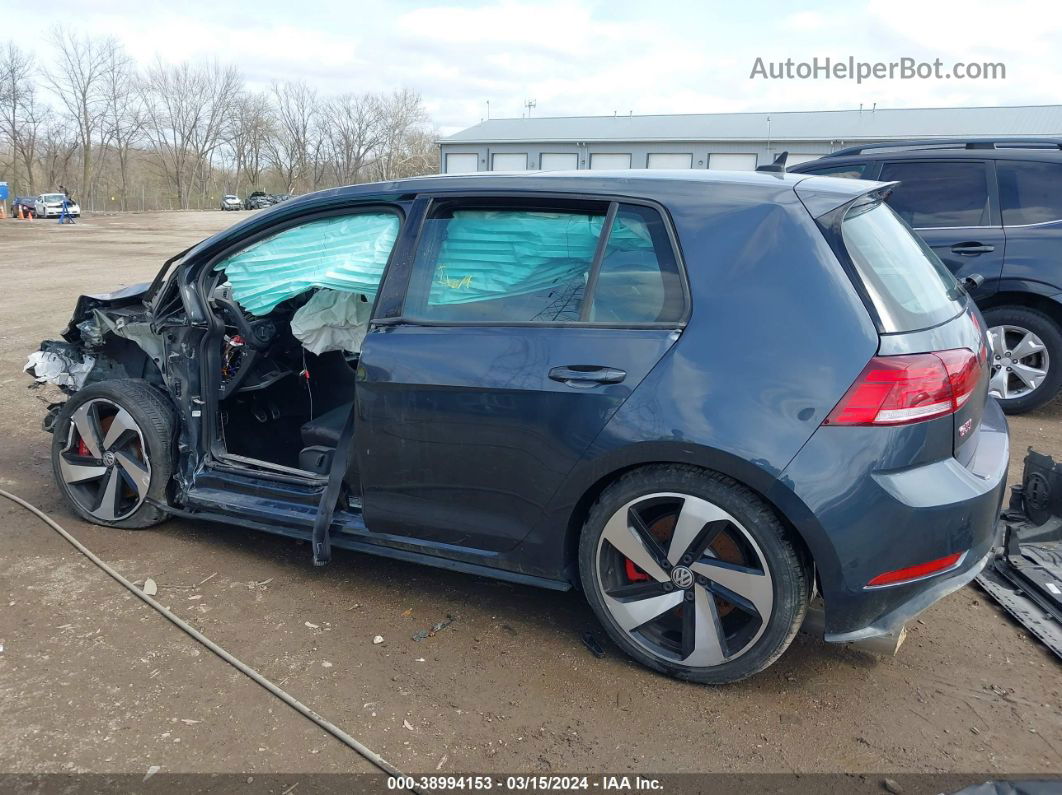 2019 Volkswagen Golf Gti 2.0t Autobahn/2.0t Rabbit Edition/2.0t S/2.0t Se Серый vin: 3VW5T7AU7KM020248