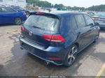 2019 Volkswagen Golf Gti S/se/autobahn Синий vin: 3VW5T7AU7KM025661