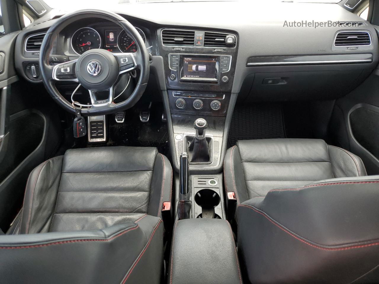 2015 Volkswagen Gti  Синий vin: 3VW5T7AU8FM015291