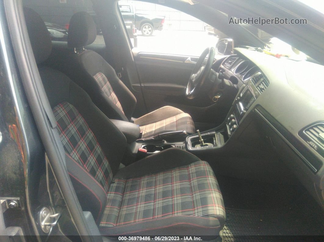 2015 Volkswagen Golf Gti 2.0t S 4-door Gray vin: 3VW5T7AU8FM091593