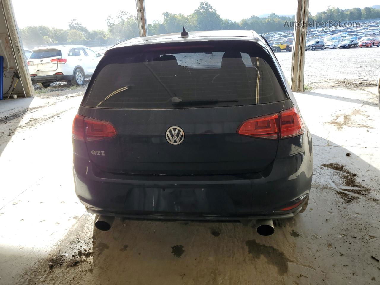 2016 Volkswagen Gti S/se Синий vin: 3VW5T7AU8GM050933