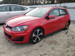 2016 Volkswagen Gti S/se Красный vin: 3VW5T7AU8GM060362