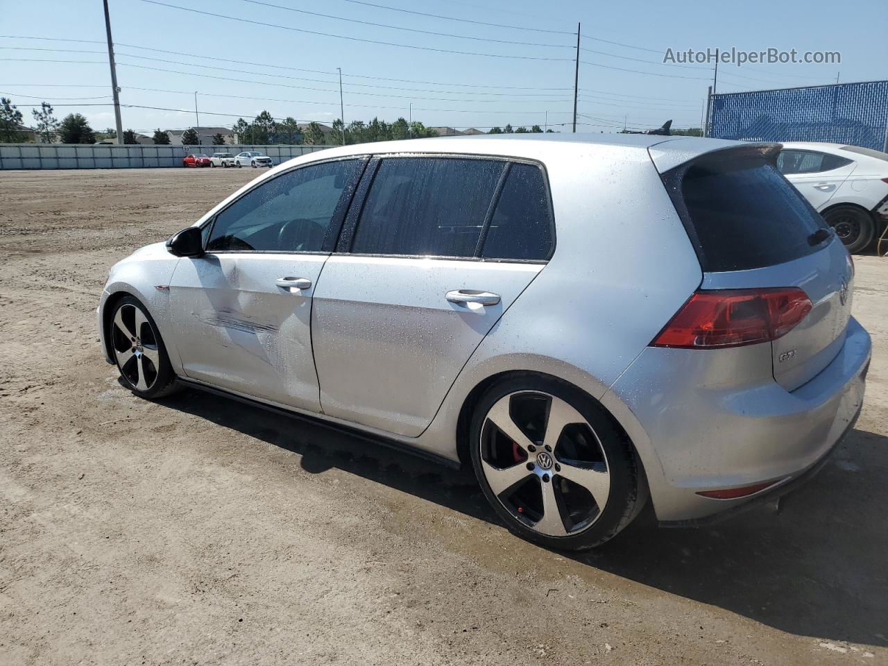 2016 Volkswagen Gti S/se Silver vin: 3VW5T7AU8GM064265